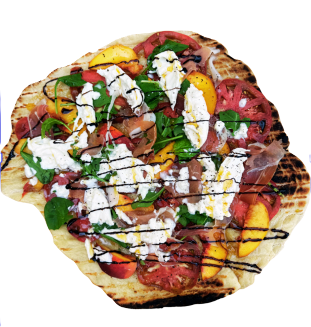 Peach & Tomato Burrata